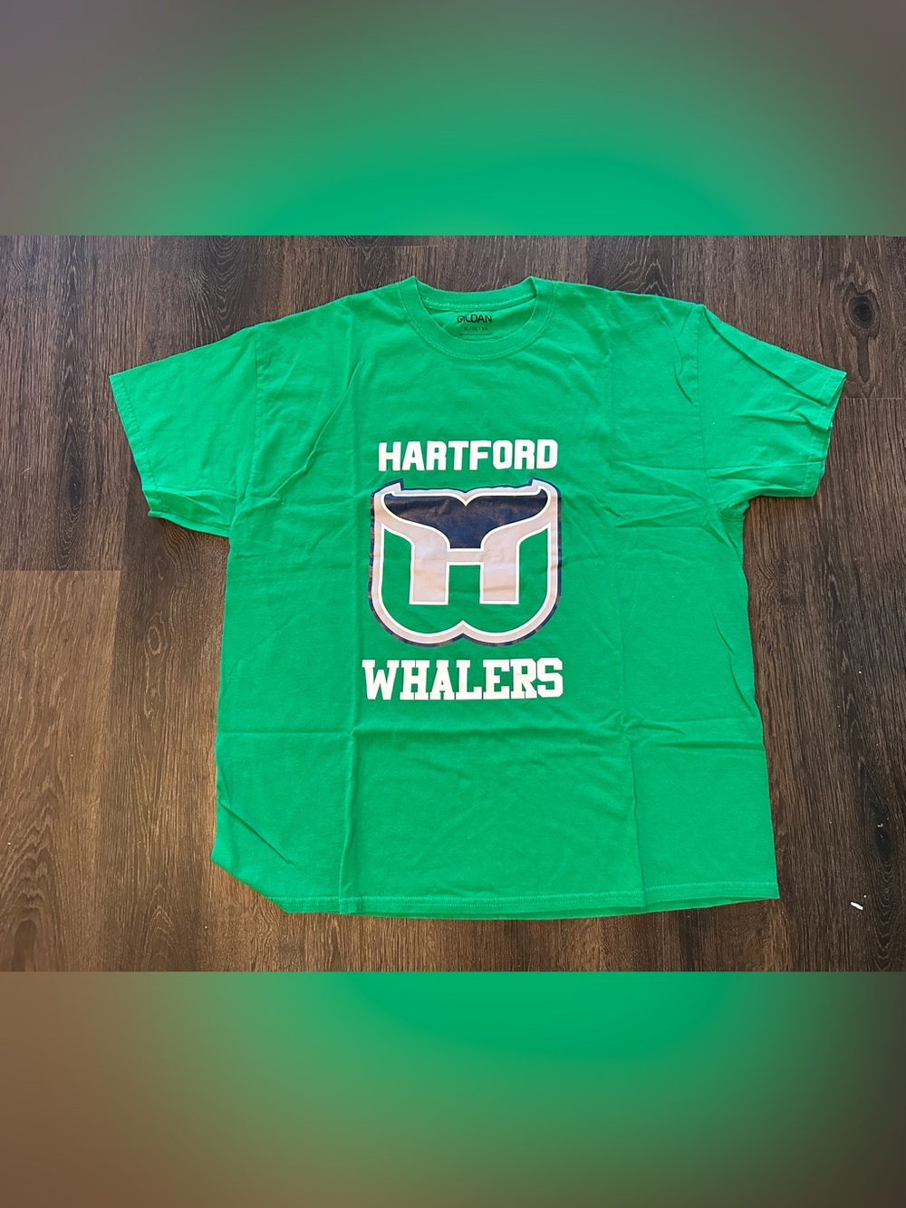 HARTFORD WHALERS NHL OLD TIME HOCKEY Men's T-Shirt Size XL Vintage